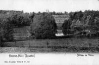 carte postale ancienne de Hamme-Mille Château de Valduc