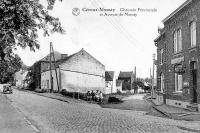 postkaart van Céroux-Mousty Chaussée provinciale et avenue de Mousty