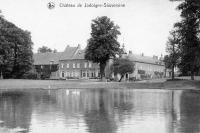 carte postale ancienne de Jodoigne Château de Jodoigne-Souveraine