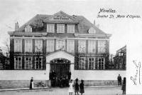 postkaart van Nijvel Institut Sainte Marie d'Oignies