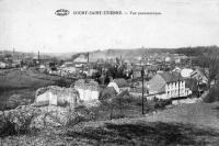 carte postale ancienne de Court-Saint-Etienne Vue panoramique