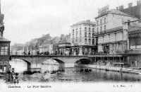 postkaart van Charleroi Le Pont Sambre