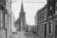 postkaart van Fontaine-L'Evêque Eglise St Christophe