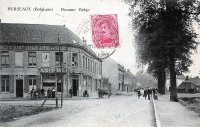 postkaart van Herseaux Douane Belge