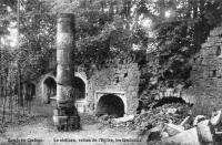 postkaart van Cambron-Casteau Le Château, ruines de l'église, les tombeaux