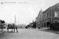 postkaart van Marchienne-au-pont Place de la Station