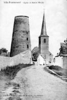 postkaart van Pommeroeul Ville-Pommeroeul  - Eglise et ancien moulin