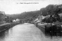 postkaart van Thuin Rive gauche de la Sambre