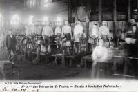 postkaart van Jumet Société anonyme des Verreries de Jumet - Bassin à bouteilles Nationales