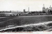 postkaart van Jumet Verreries et Château Baudoux ( verreries Belges)