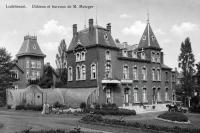 carte postale ancienne de Lodelinsart Château et bureaux de M. Metzger carte postale ancienne de Lodelinsart Château et bureaux de M. Metzger