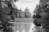 postkaart van Luik Palais des Beaux-Arts