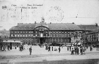 postkaart van Luik Place St Lambert - Palais de Justice