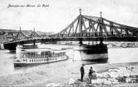 postkaart van Jemeppe-sur-Meuse Le pont
