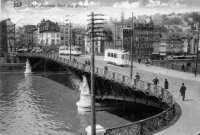 carte postale ancienne de Liège Nouveau pont des arches