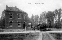 postkaart van Geer Arrêt du tram