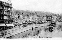 carte postale ancienne de Liège La Batte
