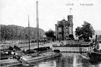 carte postale ancienne de Liège Petit Paradis