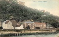 postkaart van Tilff Vue prise du pont (Café du Soleil)