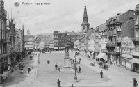 postkaart van Verviers Place du Martyr