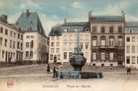 postkaart van Stavelot Place du Marché