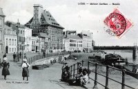 carte postale ancienne de Liège Maison Curtius - Musée