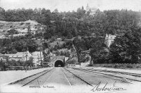 postkaart van Esneux Le Tunnel