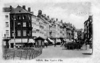 carte postale ancienne de Liège Rue Vinave d'Ile