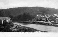 postkaart van Aywaille Le pont suspendu
