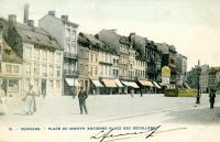 carte postale ancienne de Verviers Place du Martyr (ancienne place des récollets)