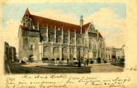 carte postale ancienne de Liège L'église St Jacques
