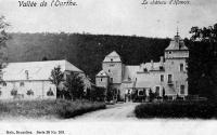 postkaart van Hamoir Vallée de l'Ourthe.  Château d' Hamoir