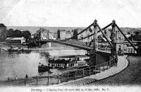 postkaart van Seraing L'ancien pont (15 avril 1843 au 10 mai 1905)