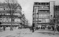 carte postale ancienne de Liège Rue Pont d'Avroy