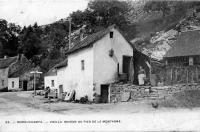 postkaart van Remouchamps Vieille maison au pied de la montagne