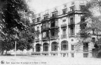 postkaart van Spa Grand hôtel britannique où le Kaiser a abdiqué