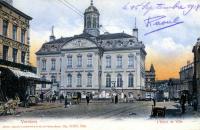 carte postale ancienne de Verviers L'hôtel de ville