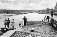 postkaart van Wezet Vue sur la Meuse