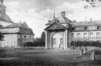 postkaart van Petit-Rechain Château de Petit-Rechain - Armoiries des Barons de Libotte et des Comtes de Hamal