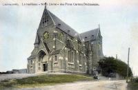 postkaart van Chèvremont La basilique Notre Dame des Pères Carmes Déchaussés