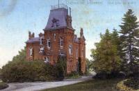 postkaart van Pepinster Château de Tribomont - Vue prise de profil