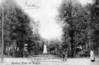 carte postale ancienne de Verviers Place du Congrès