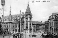 carte postale ancienne de Verviers Palais de Justice