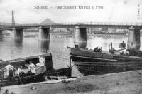 carte postale ancienne de Liège Pont Sclessin, Ougrée et Port