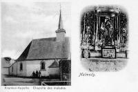 postkaart van Malmedy Kranken-Kapelle. Chapelle des malades