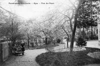 postkaart van Spa Pensionnat Sainte-Croix - vue du parc