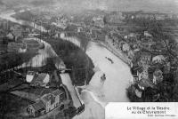 postkaart van Vaux Le Village et la Vesdre vu de Chèvremont