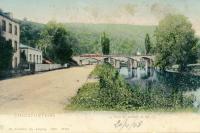 postkaart van Chaudfontaine Le Pont du chemin de fer