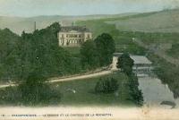 postkaart van Chaudfontaine La Vesdre et le Château de la Rochette