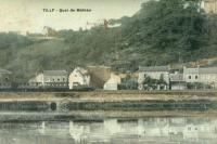 carte postale ancienne de Tilff Quai de Maleau